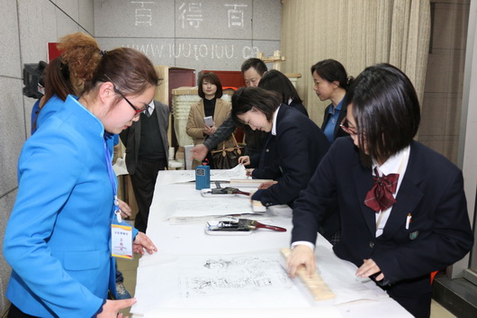 学习制作木版年画ys